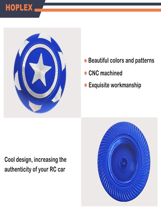 HOPLEX Aluminium Alloy Blue 17mm Hex Wheel Nut with Wheel hex Sleeve Wrench Tool for Traxxas X-Maxx/E-Revo/E-Maxx/Summit Monster Truck RC Vehicle Tires - Image 4